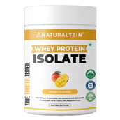 1 - NATURALTEIN Whey Protein Isolate, 0.66 lb Mango