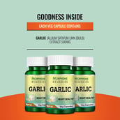 5 - Morpheme Remedies Garlic (500 mg), 60 veggie capsule(s)