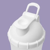 3 - GHC 3-Compartment Shaker Bottle, White 600 ml