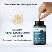 2 - Miduty Calcium Alpha-KetoGlutarate (Ca-AKG),  60 capsules  Unflavoured 