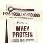 9 - TruNativ Pro Blend Whey Protein,  2 lb  Choco Crunch 