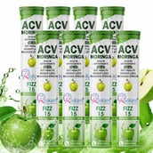 1 - Raskam ACV Moringa, 15 tablet(s) Green Apple (Pack of 8)