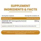 2 - Vlado's Himalayan Organics Ashwagandha 10% Withanolides 600mg,  30 veggie capsule(s) 
