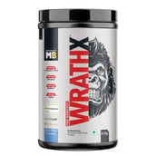 1 - MuscleBlaze Pre Workout WrathX OP, 1.1 lb Voodoo Black