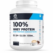 1 - Muscle Trail 100% Whey Protein Concentrate, 4.4 lb Cappuccino