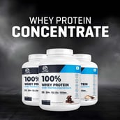 6 - Muscle Trail 100% Whey Protein Concentrate, 4.4 lb Mocca Socca