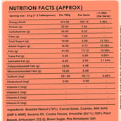 3 - Ketones Peanut Butter, 1 kg Cream & Cookies
