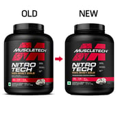 1 - MuscleTech Nitrotech 100% Whey Gold,  4 lb  Cookies and Cream 