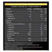 5 - MuscleBlaze BCAA Gold 8:1:1, 0.99 lb 30 Servings Green Apple