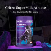 4 - Supermilk Gritzo Athlete for 13+ Years, 400 g Cafe Mocha (Black Panther)