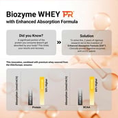 8 - MuscleBlaze Biozyme Whey PR, 4.4 lb Refill Pouch Molten Chocolate Cake