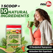 4 - Neulife Amazing Greens flavour Lime, 300 g