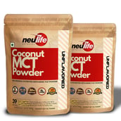 1 - Neulife Coconut MCT Powder, 500 g Unflavoured (Pack of 2)