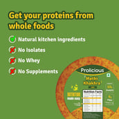 1 - Prolicious Khakhra, Methi (Pack of 6) 170 g