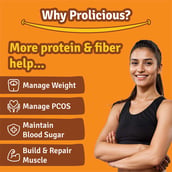 5 - Prolicious Protein Thins Snack Chips, Masala Noodles (Pack of 4) 50 g