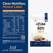 10 - AS-IT-IS Nutrition ATOM Roti Protein, 1.1 lb Unflavoured