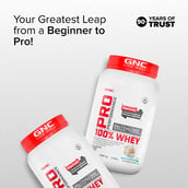 4 - GNC Pro Performance 100% Whey Protein,  2 lb  Vanilla Cream 
