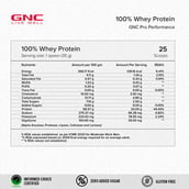 9 - GNC Pro Performance 100% Whey Protein,  2 lb  Vanilla Cream 