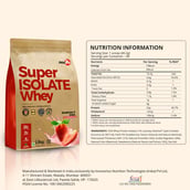 4 - Neulife Super Isolate Whey,  3.3 lb  Strawberries N Creme 