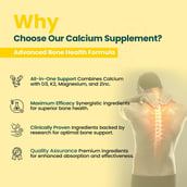 4 - Vaamveda Calcium+ & Test-Up Natural Testo Boost Combo,  60 tablet(s)  Unflavoured 