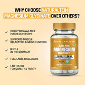 1 - NATURALTEIN Ultra Pure Magnesium Bisglycinate,  Unflavoured  60 tablet(s) 