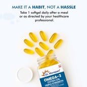 5 - Dr. Morepen Omega-3 Deep Sea Fish Oil Triple Strength,  60 softgels 