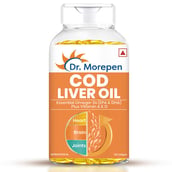 1 - Dr. Morepen Cod Liver Oil,  100 softgels 