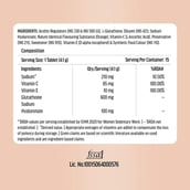 HealthKart HK Vitals Skin Radiance Collagen, 200 g and Glutathione Effervescent, 30 tablets Orange Combo