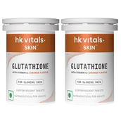 HealthKart HK Vitals Glutathione Effervescent Orange 10 Tabs