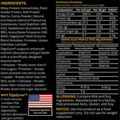 2 - Physic Nutrition Gold Whey Protein Blend,  4.4 lb  Mango 