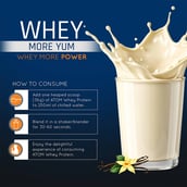 9 - AS-IT-IS Nutrition ATOM Whey Protein with Enzymes, 4.4 lb French Vanilla