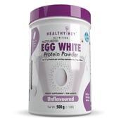1 - HealthyHey Nutrition Egg White Protein Powder, Chocolate 1.1 lb