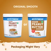 2 - Myfitness by brnd.me Original Peanut Butter, 1.25 kg Smooth