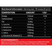 3 - Physic Nutrition BCAA,  0.66 lb  30 Servings  Lime 
