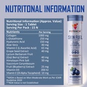 3 - Potencia Skin Fuel Effervescent, 15 tablet(s) Mint Blueberry
