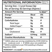 6 - AS-IT-IS Nutrition Creasure 100% Soluble Micronized Creatine Monohydrate, Unflavoured 0.55 lb
