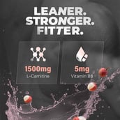 3 - Nutrabay Pro Liquid L-Carnitine + Vitamin B5, 450 ml Lychee Crush
