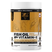 1 - White Wolf Triple Strength Fish Oil with Vitamin E, 60 capsules