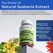 4 - Health Veda Organics Advance Biotin, 60 tablet(s) Unflavoured