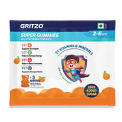 2 - Gritzo Super Gummies Multi Vitamin,  3 Piece(s)/Pack  Orange 