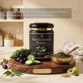 2 - PRIME VITA Karela Jamun Powder with 13 Potent Herbs,  600 g 