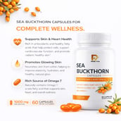 4 - PRIME VITA Sea Buckthorn 1000mg, 180 capsules
