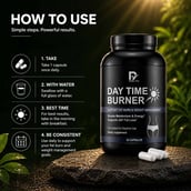 6 - PRIME VITA Day Time Burner, 30 capsules Unflavoured