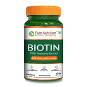 1 - Pure Nutrition Biotin,  120 tablet(s)  Unflavoured 