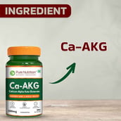 5 - Pure Nutrition Ca-AKG 500mg, 30 veggie capsule(s) Unflavoured