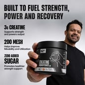 5 - BeastLife Creatine Monohydrate, Peach & Neon Shaker 500ml 0.27 lb