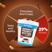 9 - Myfitness by brnd.me Dark Chocolate Peanut Butter,  0.510 kg  Crispy 