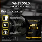 5 - Nakpro Whey Gold Protein Concentrate, 4.4 lb Chocolate