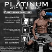 5 - Nakpro Whey Platinum Whey Protein Isolate, 4.4 lb Chocolate