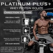 5 - Nakpro Platinum Plus+ Whey Protein Isolate, 2.2 lb Chocolate
